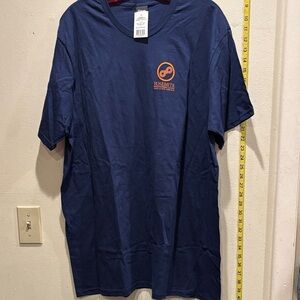 Hanes Navy Blue Short Sleeve Tee